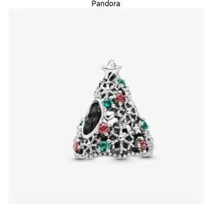 NEW Pandora Glitter Christmas Tree Charm